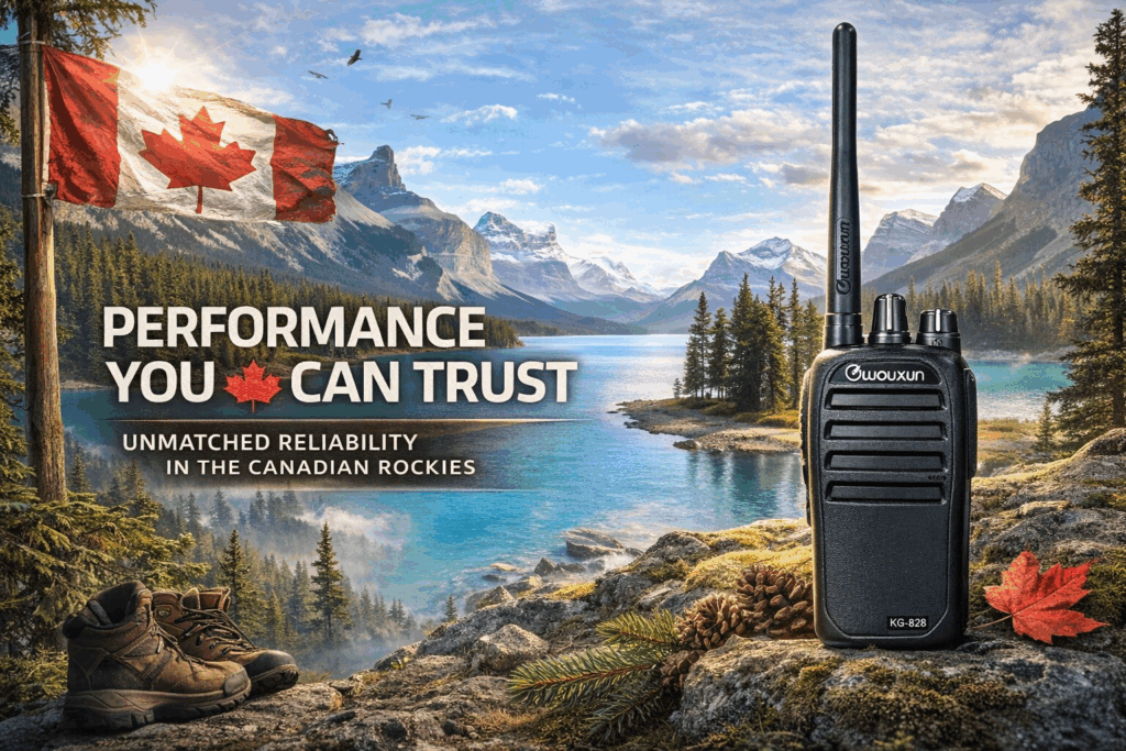 Long range two way radios designed for reliable communication in Canada